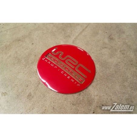 Emblema WRC rojo adhesivo / pegatina