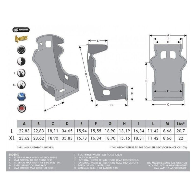 Asiento Baquet MOMO DAYTONA