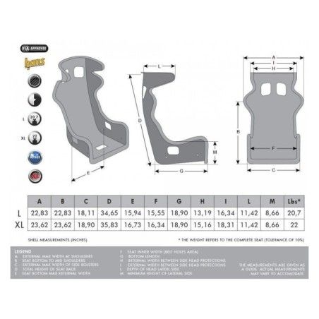 Asiento Baquet MOMO DAYTONA