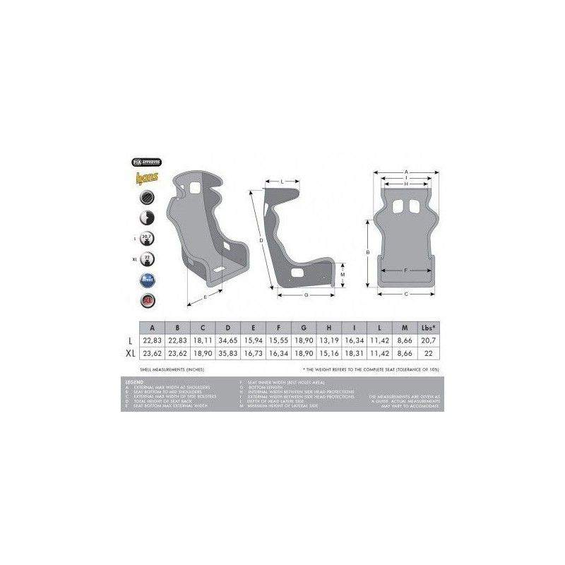 Asiento Baquet MOMO DAYTONA EVO XL