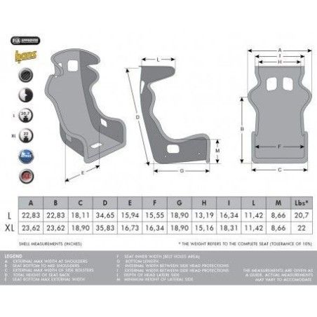 Asiento Baquet MOMO DAYTONA EVO XL