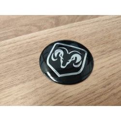 Emblema Porsche adhesivo / pegatina plata