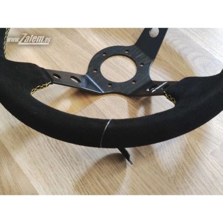 volante desplazado replica OMP piel
