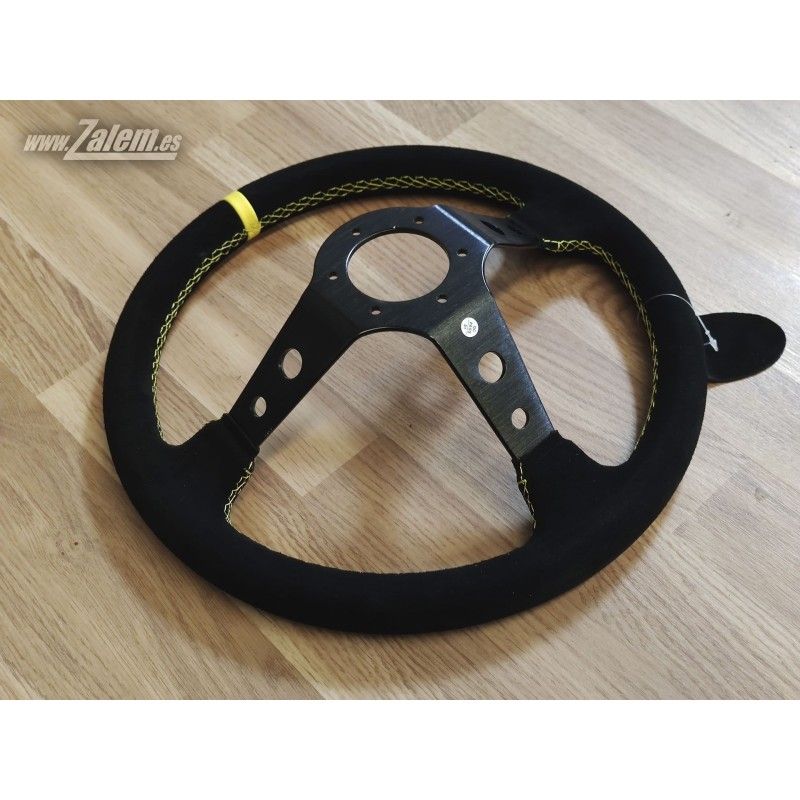 volante desplazado replica OMP piel
