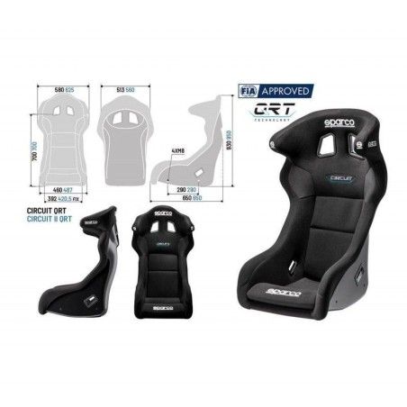 ASIENTO SPARCO CIRCUIT QRT II FIA