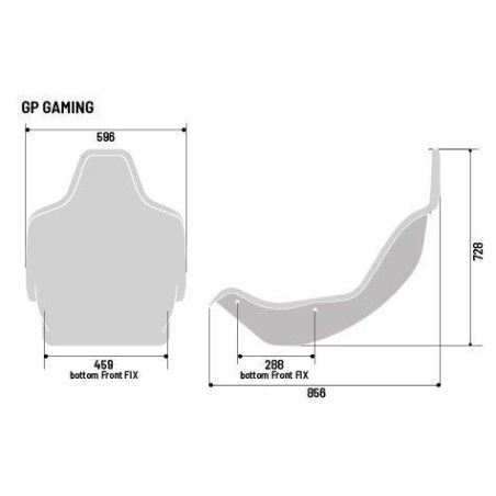 Asiento GP Gaming de Sparco