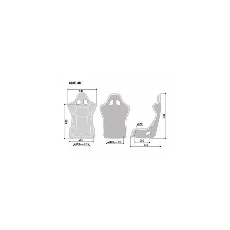 ASIENTO SPARCO GRID Q GAMIG