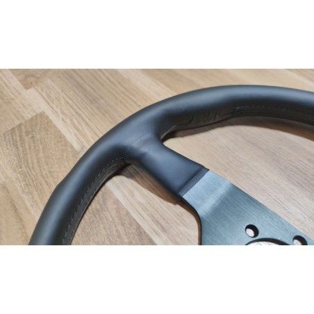 Volante plano GP Napa 350mm Piel