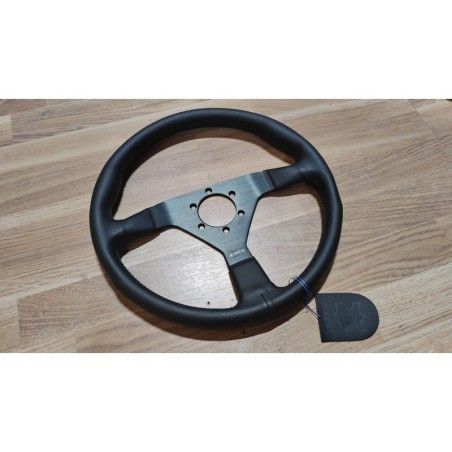 Volante plano GP Napa 350mm Piel