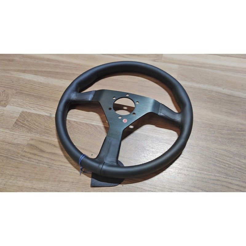 Volante plano GP Napa 350mm Piel