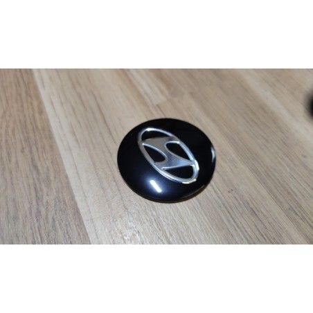 Emblema HYUNDAI negro pegatina / adhesivo