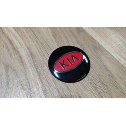 Emblema KIA negro pegatina / adhesivo