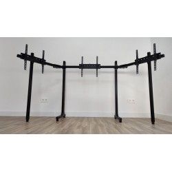 Triple monitor articulado ALU XL