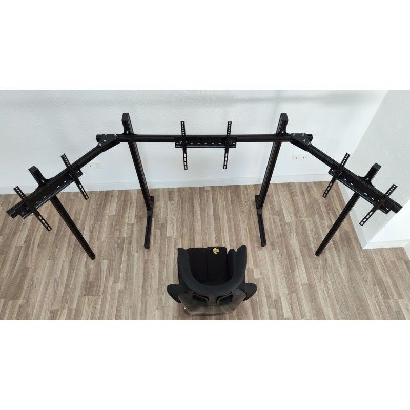 Triple monitor articulado ALU XL