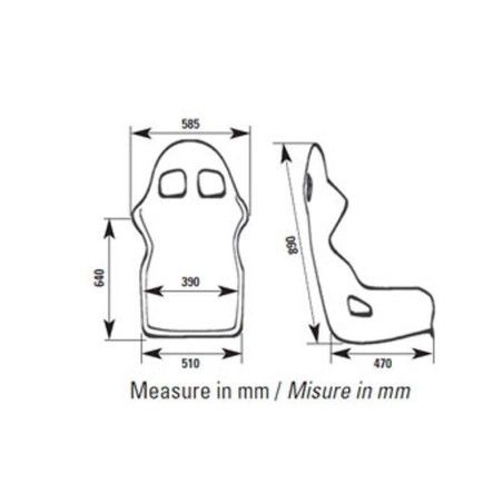Baquet / Asiento OMP TRS