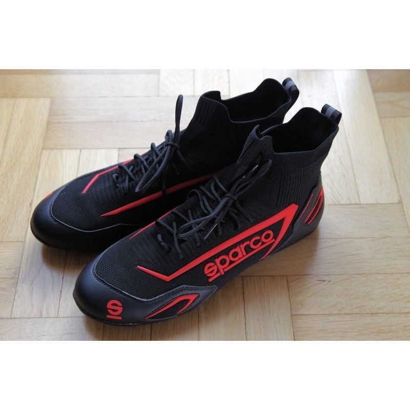 Botines Sparco HYPERDRIVE NEGRO/ROJO