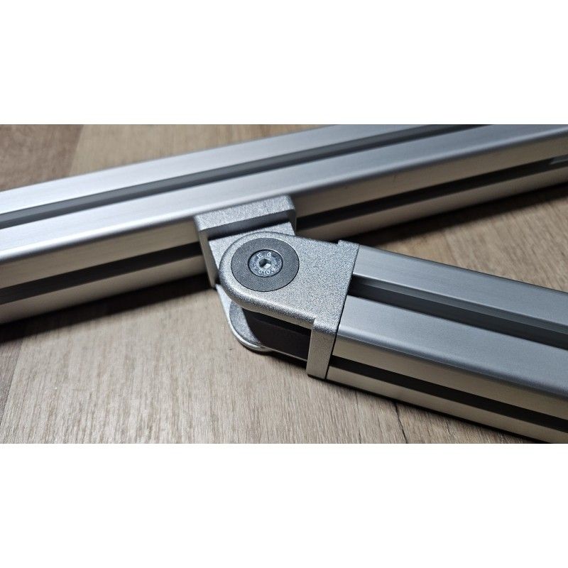Articulación para perfilería de aluminio serie 40 Tipo I