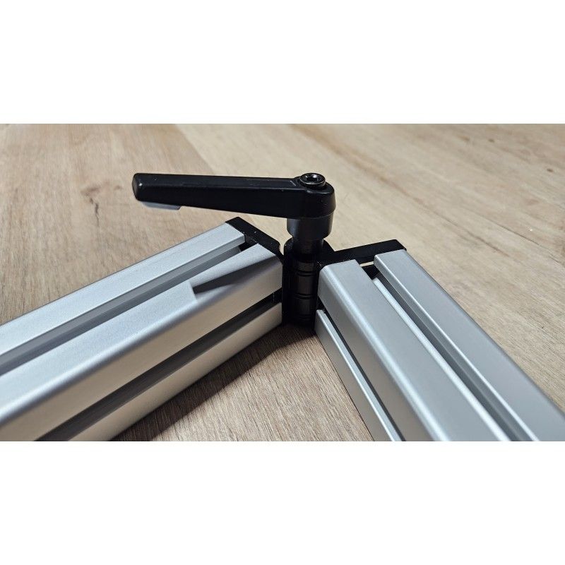 Articulación para perfilería de aluminio serie 40 Tipo I