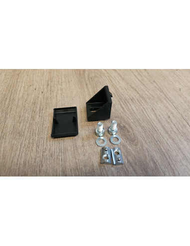 Escuadras para perfilería de aluminio estructural serie 40