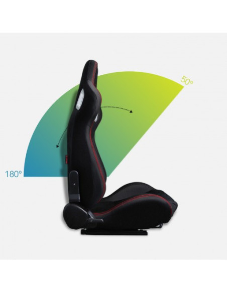 Asiento carbono CS-1 Tela