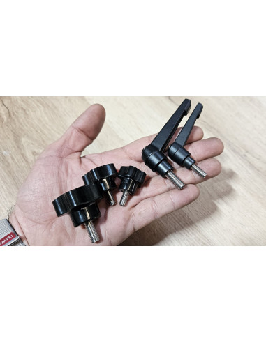 Palancas y pomos de apriete premium