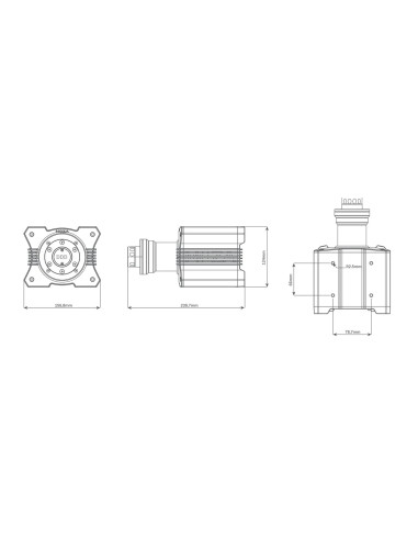 Base Direct Drive R9 V3 MOZA