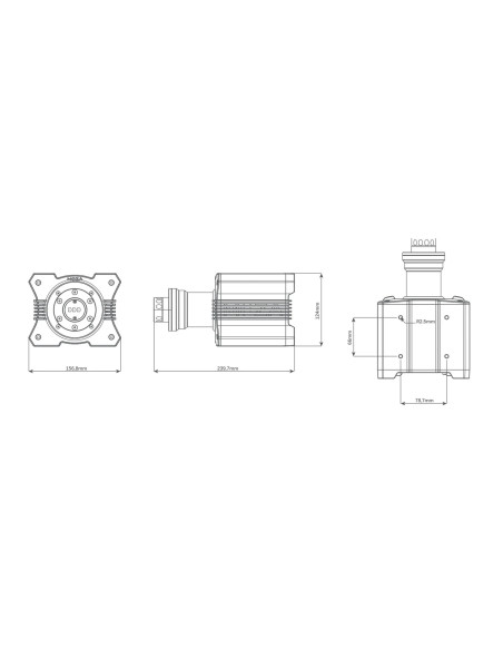 Base Direct Drive R9 V3 MOZA