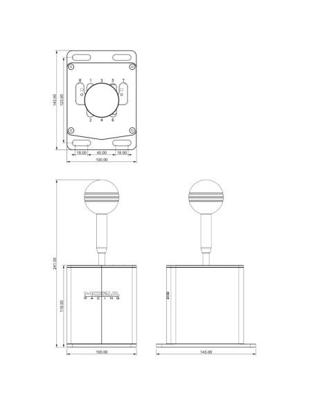 MOZA HGP Shifter