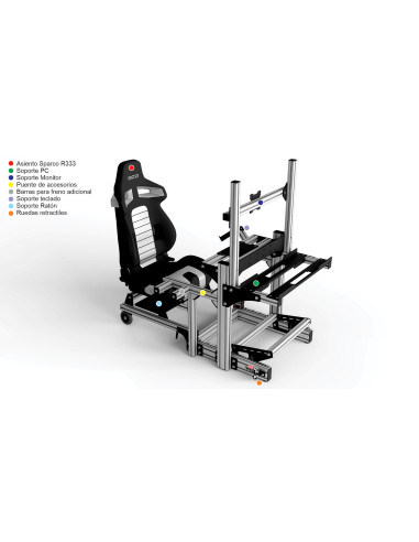 Cockpit Zalem ALU Plegable