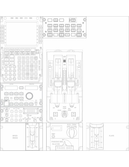 Soportes A320 WINCTRL Panels